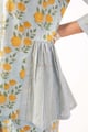 Image for Kusvaa Cood169 Eesha Handblock Co Ord Set Detailing