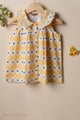 Image for Kusvaa Grw142 Riddhi Handloom Cotton A Line Frock Front