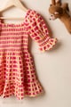 Image for Kusvaa Grw143 Samyukta Cotton Girls Frock Side