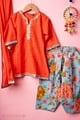 Image for Kusvaa Grw149 Jayita Cotton Kurta Salwar Dupatta Set Toppant