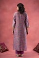 Image for Kusvaa Kds038 Kanaka Chanderi Kurta Dupatta Set Back
