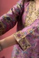 Image for Kusvaa Kds038 Kanaka Chanderi Kurta Dupatta Set Sleeve