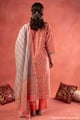 Image for Kusvaa Kds039 Charita Handblock Kurta Dupatta Set Back