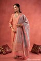 Image for Kusvaa Kds039 Charita Handblock Kurta Dupatta Set Style
