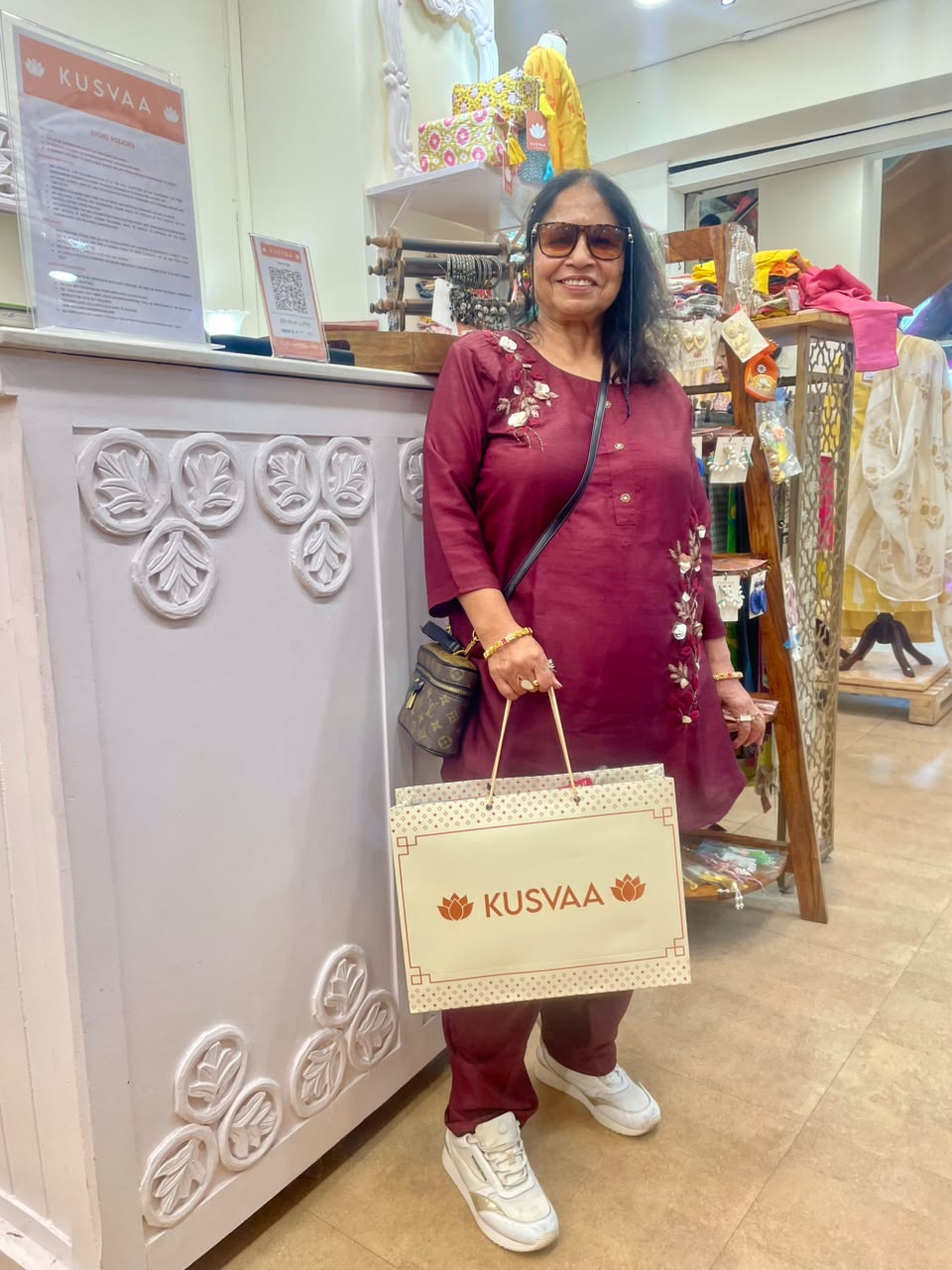 A Kusvaa moment at Kusvaa DLF Mega Mall