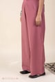 Image for Kusvaa Plz006 Dusty Pink Cotton Palazzo With Pocket Side