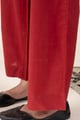 Image for Kusvaa Plz006 Maroon Cotton Palazzo With Pocket Botoom