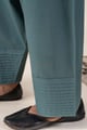 Image for Kusvaa Pnt015 Teal Svara Cotton Salwar Bottom