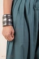 Image for Kusvaa Pnt015 Teal Svara Cotton Salwar Detailing