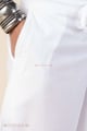 Image for Kusvaa Pnt019 White Aaradhya Cotton Pant Pocket