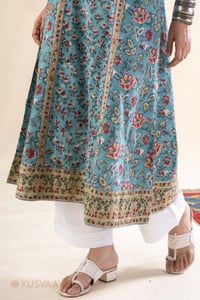 Image for Kusvaa Pnt019 White Aaradhya Cotton Pant White Featured