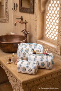 Image for Kusvaa Ubg027 Ishi Toiletry Pouch Set Of 3 Ai