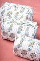 Image for Kusvaa Ubg027 Ishi Toiletry Pouch Set Of 3 Detailing