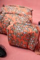 Image for Kusvaa Ubg028 Ishita Toiletry Pouch Set Of 3 Front