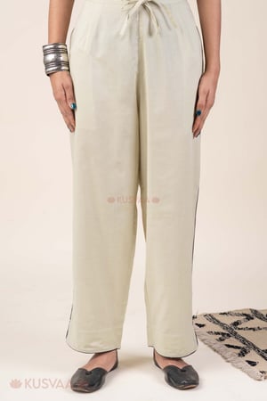 Image for Kusvaa Wkr367p Charu Cotton Pant Front