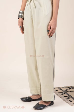 Image for Kusvaa Wkr367p Charu Cotton Pant Side