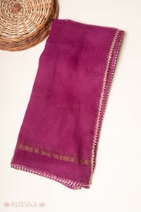 Image for Kusvaa Wkr380dup Anita Kota Dupatta Purple Featured