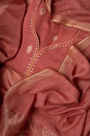 Image for Kusvaa Wkr388dup Kajal Chanderi Dupatta Front