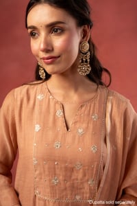 Image for Kusvaa Wkr397 Geeta Chanderi Silk Kurta Featured
