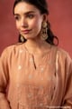 Image for Kusvaa Wkr397 Geeta Chanderi Silk Kurta Featured