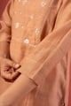 Image for Kusvaa Wkr397 Geeta Chanderi Silk Kurta Sleeve
