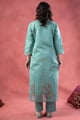 Image for Kusvaa Wkr399 Juhi Chanderi Straight Kurta Back