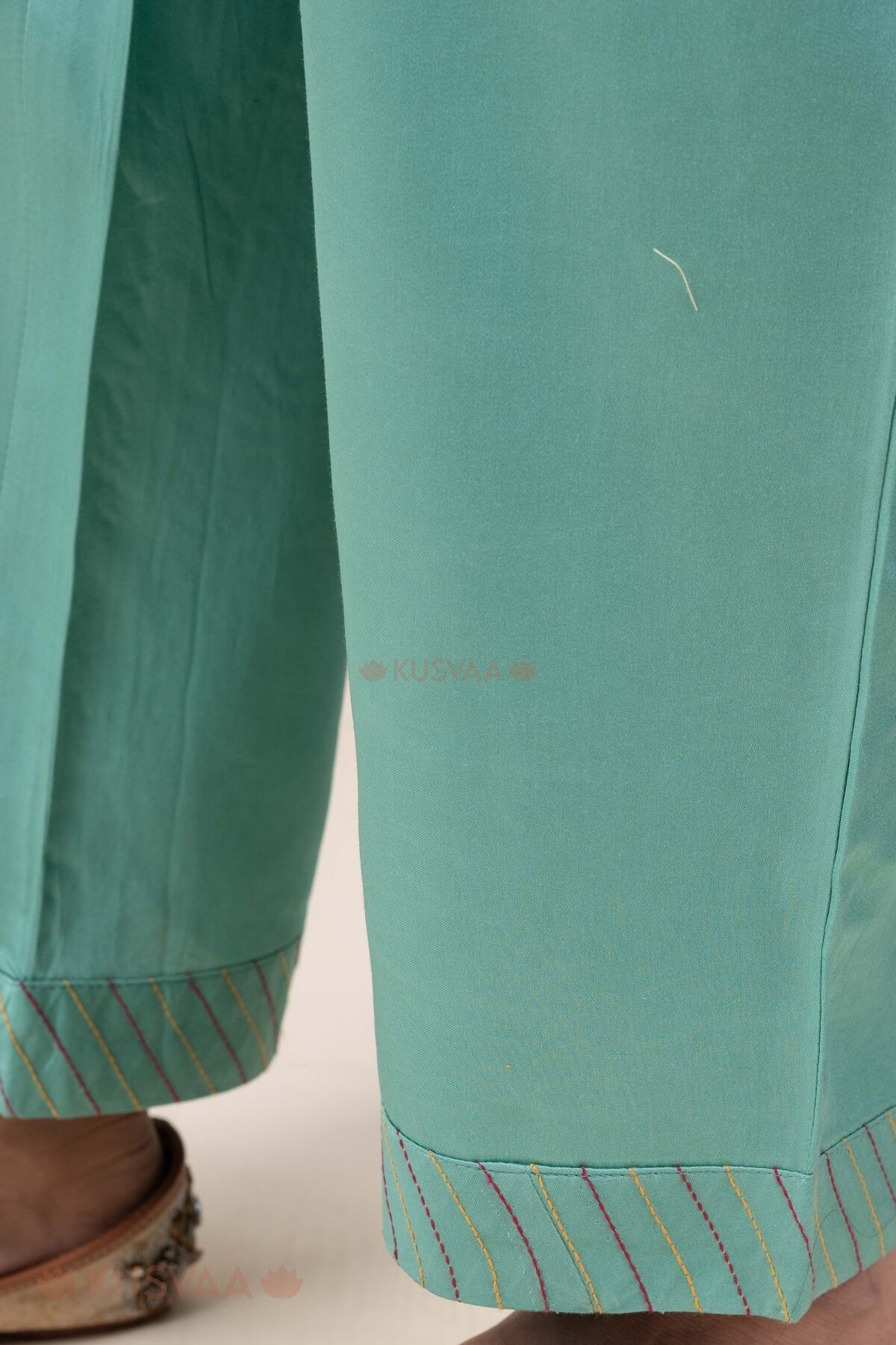 Image for Kusvaa Wkr399p Jiya Satin Cotton Pant Bottom
