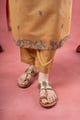 Image for Kusvaa Wkr400 Jyoti Chanderi Straight Kurta Bottom