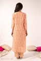 Image for Kusvaa Wkr403 Lata Handblock Muslin Kurta Back