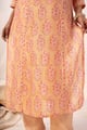 Image for Kusvaa Wkr403 Lata Handblock Muslin Kurta Detailing