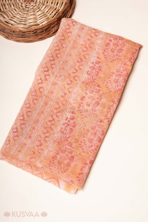 Image for Kusvaa Wkr403dup Lata Handblock Kota Dupatta Featured