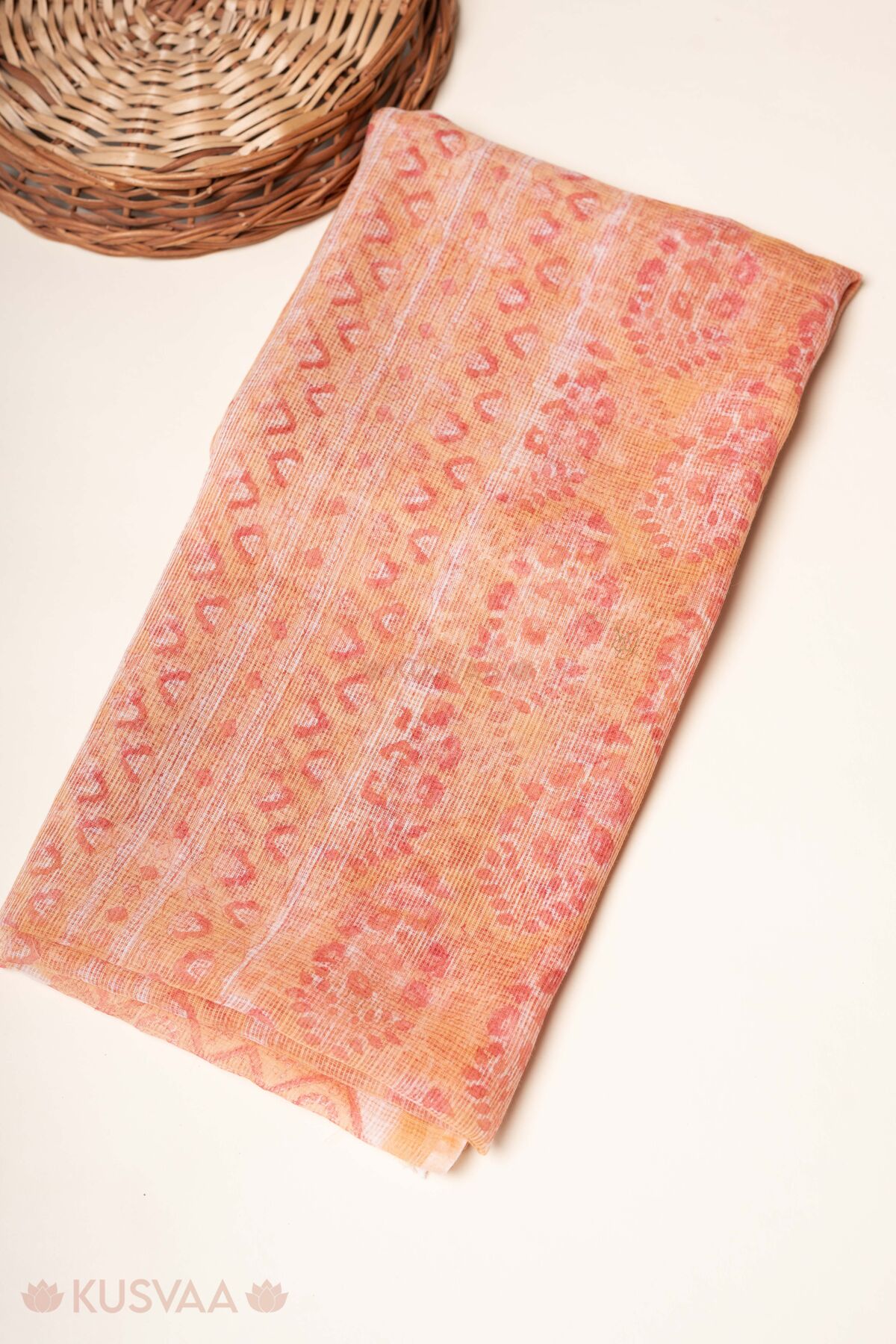 Image for Kusvaa Wkr403dup Lata Handblock Kota Dupatta Featured