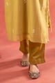 Image for Kusvaa Wkr409 Kavita Chanderi Chikankari Kurta Bottom