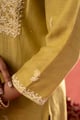 Image for Kusvaa Wkr409 Kavita Chanderi Chikankari Kurta Sleeve