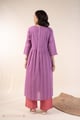 Image for Kusvaa Dr124 Dhara Cotton A Line Dress Back