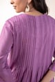 Image for Kusvaa Dr124 Dhara Cotton A Line Dress Backclose