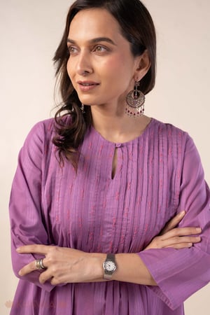 Image for Kusvaa Dr124 Dhara Cotton A Line Dress Featured