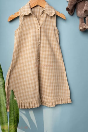 Image for Kusvaa Grw161 Meena Handloom A Line Dress Front
