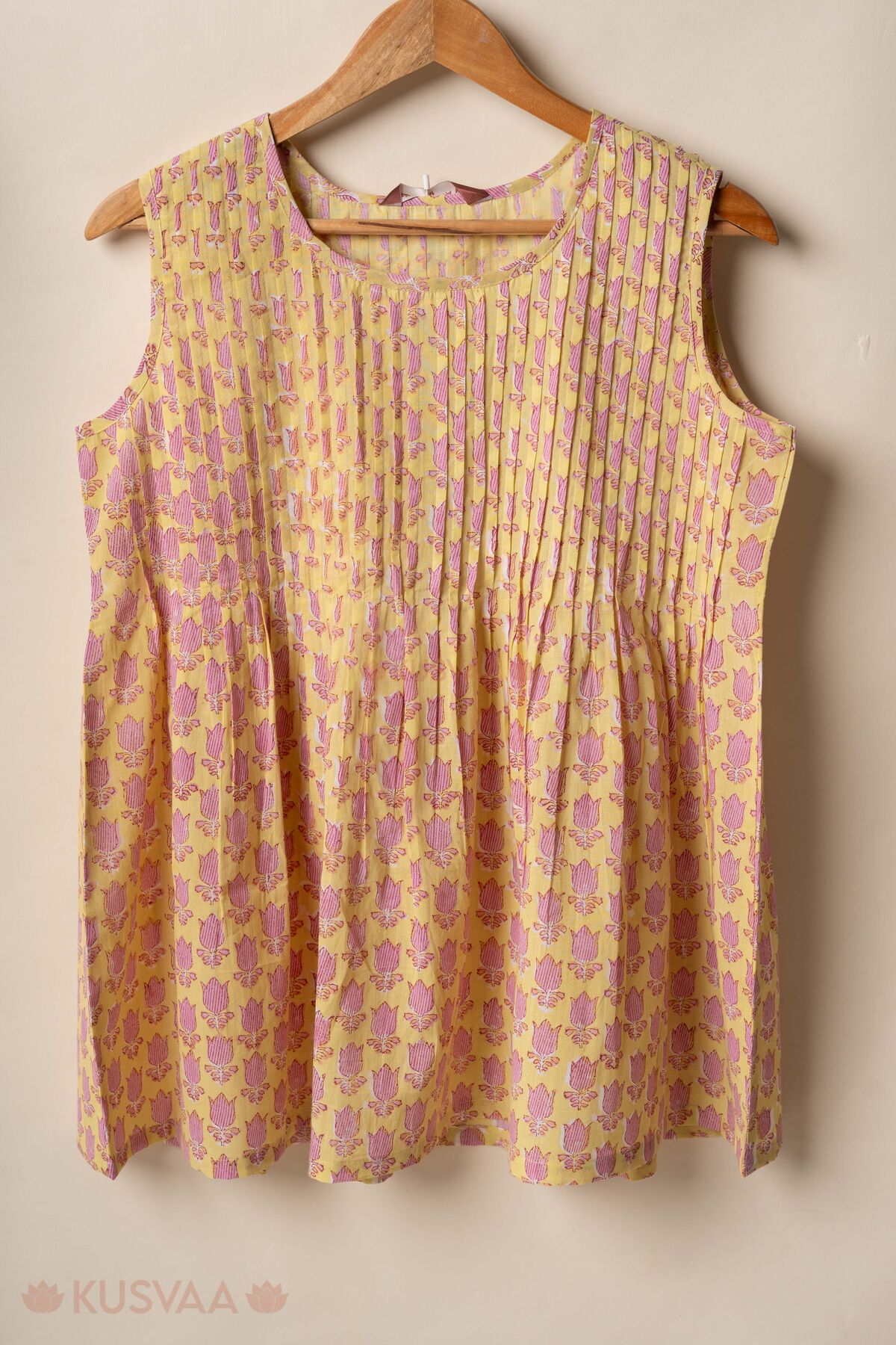 Image for Kusvaa Shk059 Sharvika Cotton Short Kurti Front