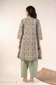 Image for Kusvaa Wkr372 Dhanvi Cotton A Line Kurta Back