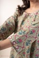 Image for Kusvaa Wkr372 Dhanvi Cotton A Line Kurta Sleeve