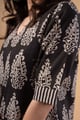 Image for Kusvaa Wkr401 Jayanti Handblock Cotton Kurta Sleeve