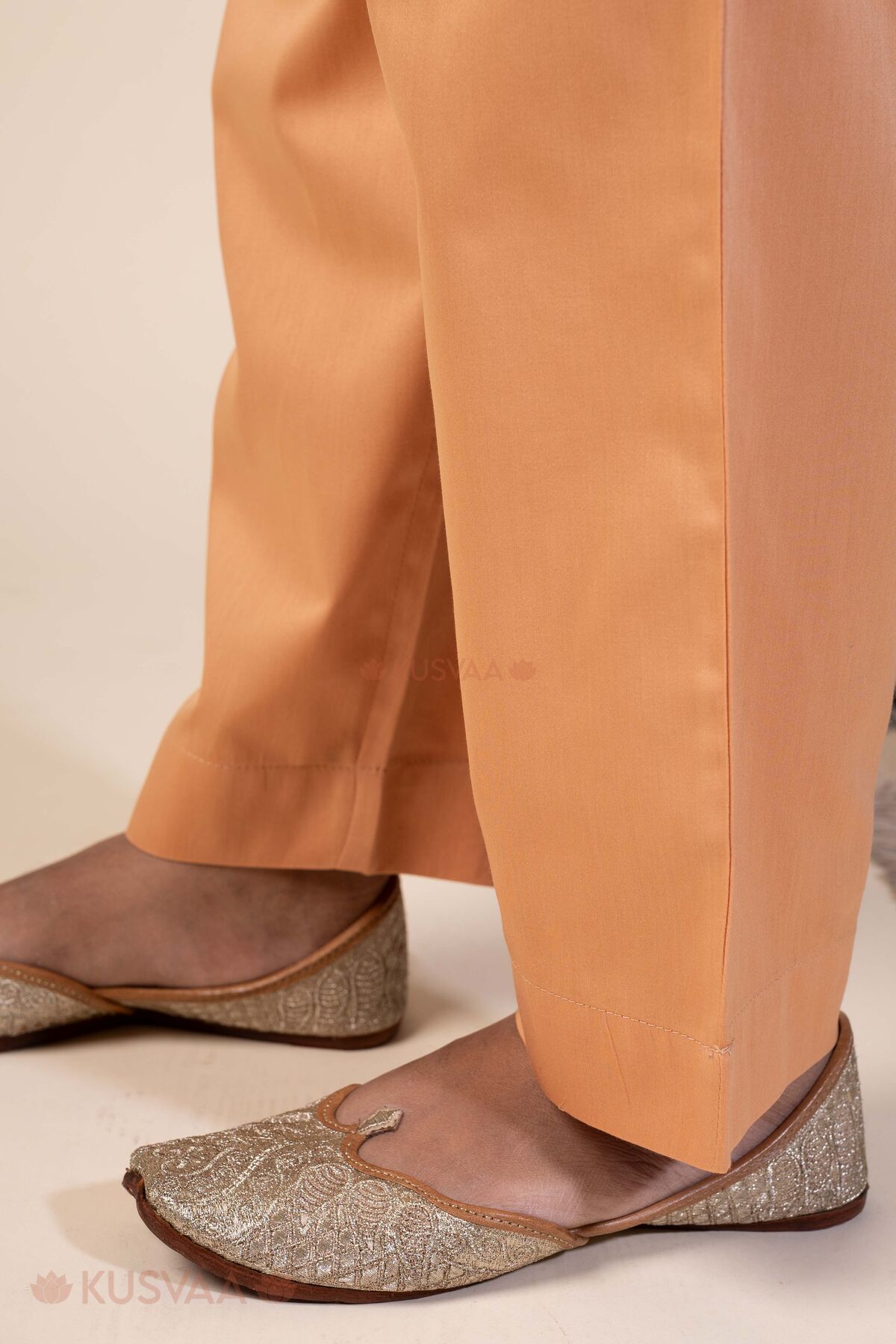 Image for Kusvaa Wkr403p Lata Satin Cotton Pant Bottom