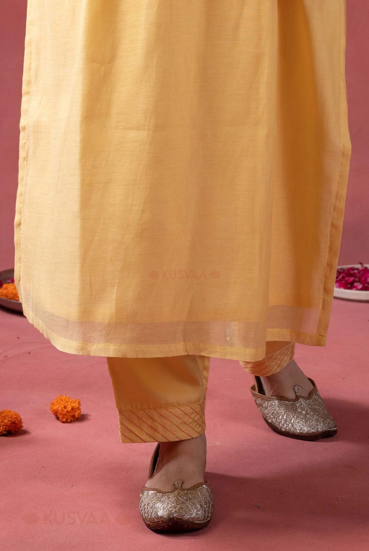 Image for Kusvaa Wkr412p Kriti Satin Cotton Pant
