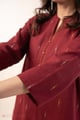 Image for Kusvaa Wkr415 Lipi Handloom Cotton Kurta Sleeve