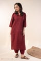Image for Kusvaa Wkr415 Lipi Handloom Cotton Kurta Style