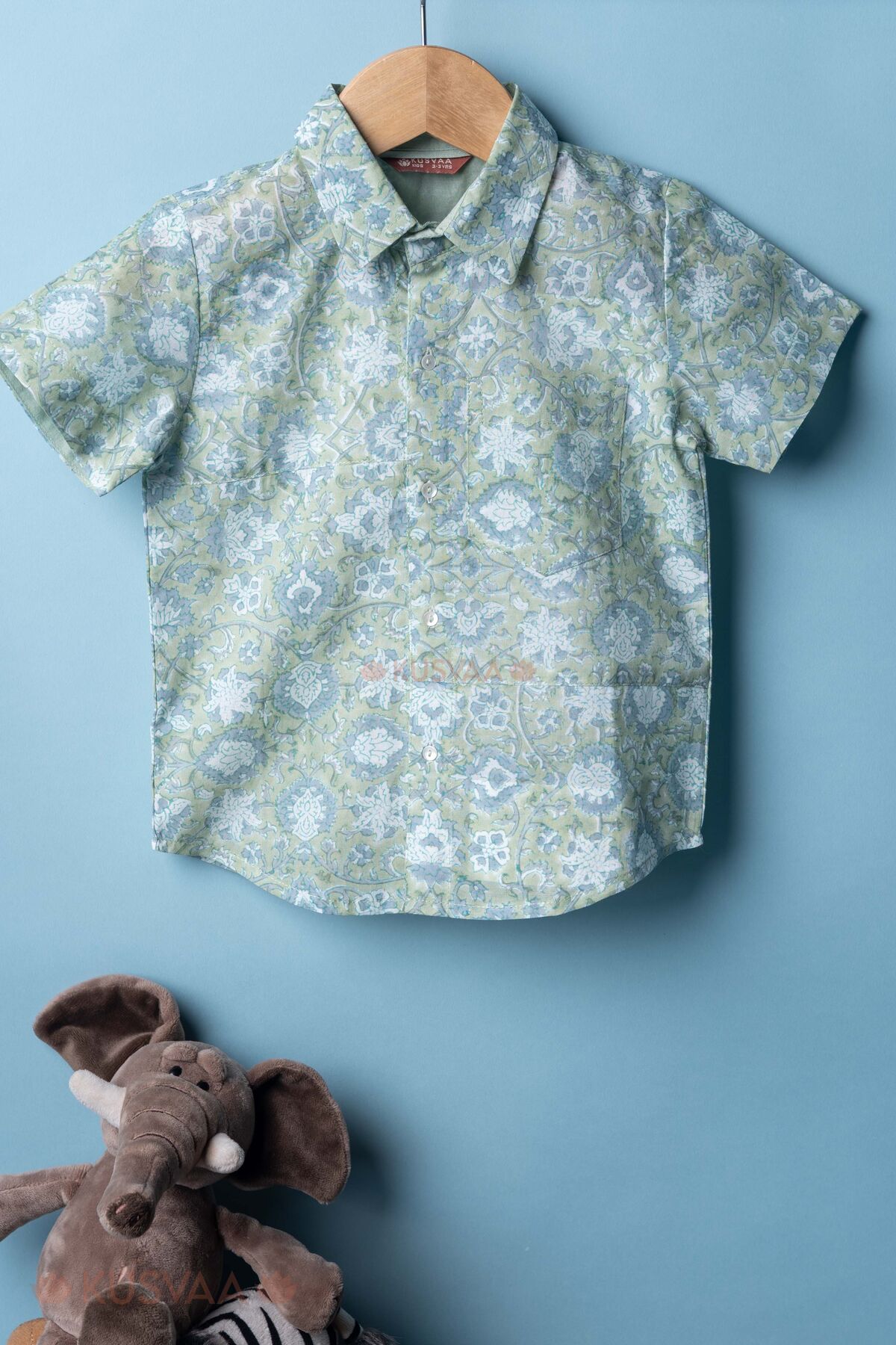 Image for Kusvaa Byw110 Bimal Cotton Kids Shirt Full