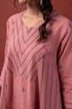 Image for Kusvaa Cood173 Dhatri Handloom Kurta Pant Set Nack