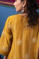 Image for Kusvaa Cood181 Charulata Cotton A Line Cord Set Backclose