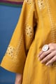 Image for Kusvaa Cood181 Charulata Cotton A Line Cord Set Side